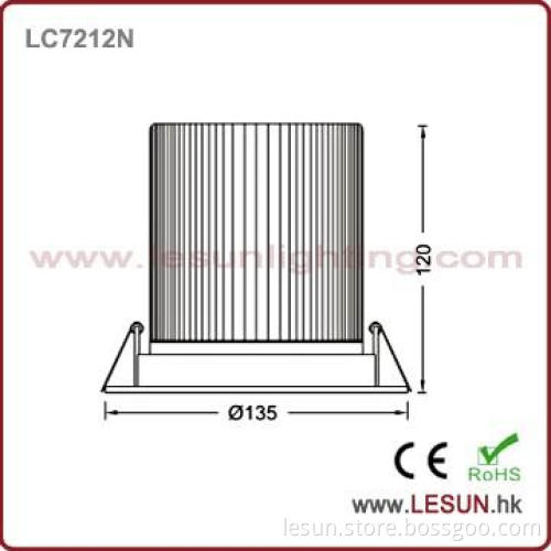 Easy to instal 12*1W recessed led ceiling lamps for hotel LC7212N